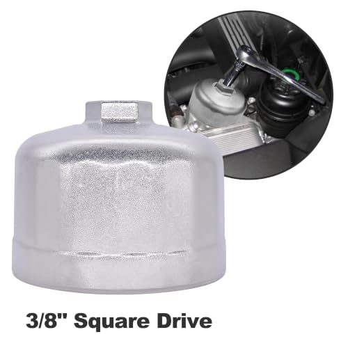 86mm 16 Flutes Oil Filter Wrench, Aluminum Cap Removal Tool - style: 86mm 16 flutes