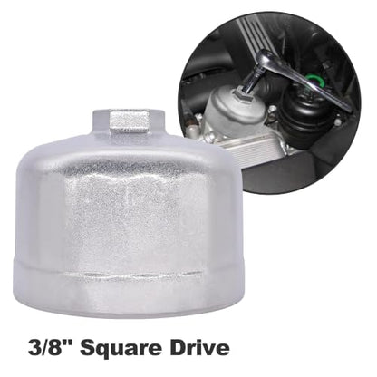 86mm 16 Flutes Oil Filter Wrench, Aluminum Cap Removal Tool - style: 86mm 16 flutes