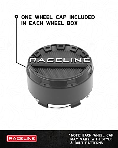 Raceline Wheels A11B KRANK XL UTV/ATV Wheel Black 22x7" 4x156", 0 mm offset/(4"B/S) - color: BLACK, size: 22x7" inches, 4X156, 0/4"