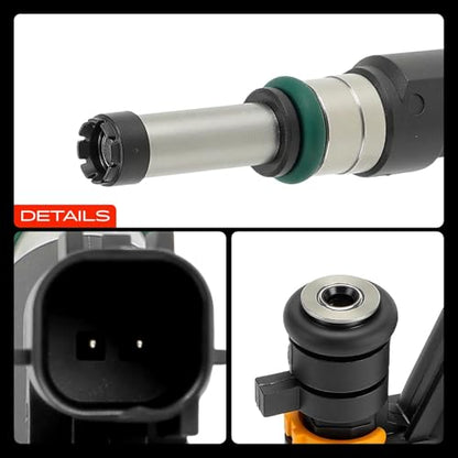 A-Premium Set of 4 Fuel Injectors Compatible with Nissan