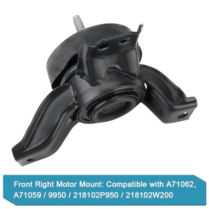 Engine Motor Transmission Mount Kit Replacement for 2013-2018 Hyundai - size: 3PCS-Compatible with 2013-2018 Santa Fe Sport 2.4L