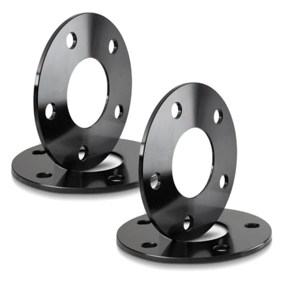 CMO 5mm 5x114.3 Wheel Spacers Fits Mazda 3, Hyundai Genesis Coupe 4PCS - color: Black, size: 5mm (4pc)
