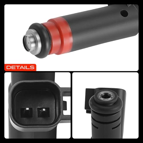 A-Premium Fuel Injectors Set of 6 Compatible with Jeep
