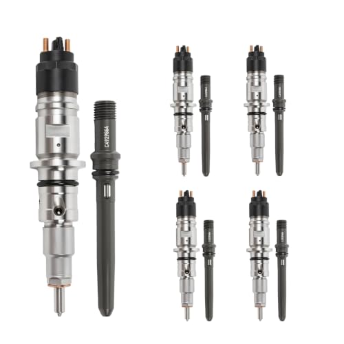 0445120050 Fuel Injector Set of 6 Compatible with 2007-2012 Ram 2500 6.7L - color: CP-QMP-J00629