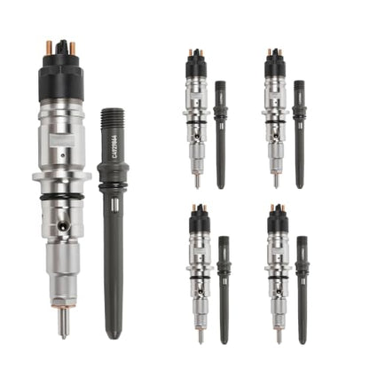 0445120050 Fuel Injector Set of 6 Compatible with 2007-2012 Ram 2500 6.7L - color: CP-QMP-J00629