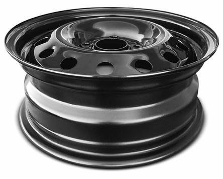New OEM Replacement Wheel for 2009-2011 Ford Focus 15x6 inch Steel Rim Painted Black Fit 185/60R15 - size: 15x6 inch Wheel