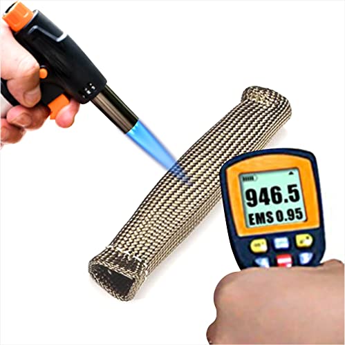 Spark Plug Wire Heat Shield Spark Plug Wire Heat Shield Sleeve Spark Plug Boot Protector Boots Wrap for SBC BBC 350 454 8PCS Plug Wire Covers - 2500F High Temp (Titanium) - color: Titanium