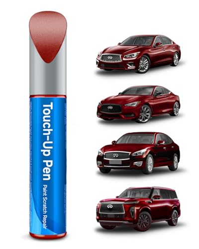 NAH Venetian Ruby Touch Up Paint Compatible with Infiniti Exact Match Touch Up Paint Car Scratch Repair - color: Venetian Ruby(NAH) compatible with Q50/Q60/Q70/QX30/QX50/QX60/QX70/QX80
