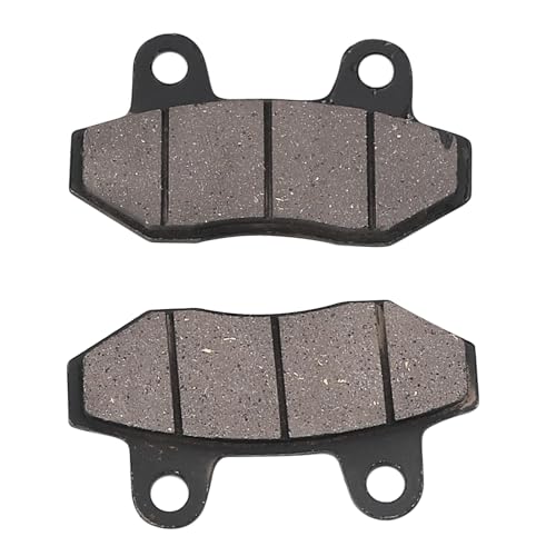 Mokuo Motorcycle Brake Pads in Metal Material Compatible with Chinese GY6 50cc 150cc Engine Scooter Mopeds Jonway (Model A-4pcs) - style: Model A-4pcs
