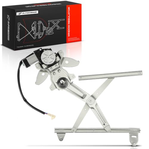 A-Premium Front Driver Side Power Window Regulator with Motor (2-Pin)