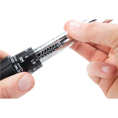 Performance Tool M196 1/4 in. Drive Torque Wrench, 30 to 250 in-lbs. - style: 1/4" Dr. Click Style (30-250 in/lbs)