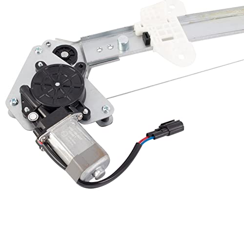 TRQ Rear Passenger Side Power Window Motor and Regulator Assembly - style: WRA38013