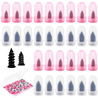 30 Pcs Tire Repair Rubber Nail, Tire Repair Nail Tire Repair Rubber Screws Fast Tool Self-Service Tire Repair Nail Vacuum Tire Repair Rubber Nail, Suitable for Car Motorcycle Jeep Tire Puncture Repair - color: 30 Pcs
