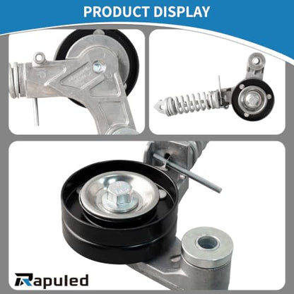 38344 Engine Belt Tensioner Serpentine Belt Drive Kit - size: 90K-38344