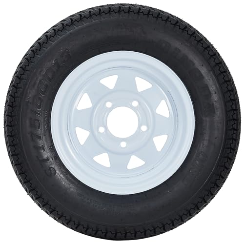 GarveeTech 2PCS ST175/80D13 175 80 13 Trailer Tire 5 Lug, Center Bore 3.2 Inch, 6 PLY, 2 Pack ST175 80D13 Tires, Muti Function Lawn Mower & Tractor Turf Tire (ST175/80d13) - size: ST175/80d13, style: 5 lug