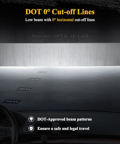Partsam Full LED Headlights Assembly Compatible with 2009-2018 Ram 1500 2500 3500, DOT Approved Dual Projector Lens Headlamp Pair with Start Animation DRL Sequential Turn Signal Hi/Low Beam 6500K IP67 - color: Black