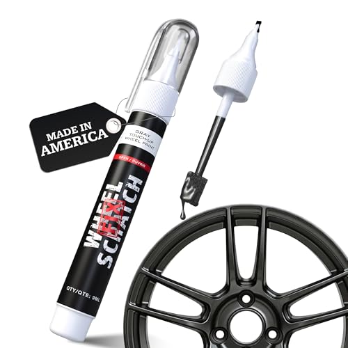 Wheel Scratch Fix® Anthracite Rim Touch Up Paint Wheel Scratch Repair Pen - color: Gray - Anthracite - Touch-Up Pen