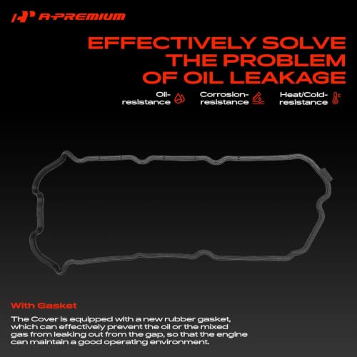 A-Premium Right Side Engine Valve Cover, with Gasket - style: Right Cover