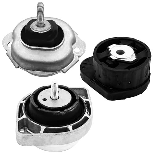 Front & Rear Engine Mount Kit Motor Mount (for 2004-2007 BMW X3) - size: For 2004-2007 BMW X3