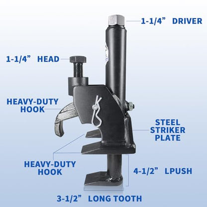 Manual Tire Bead Breaker with Cast Paw for 38-42 Inch Tractor Tires - color: Manual Tire Bead Breaker