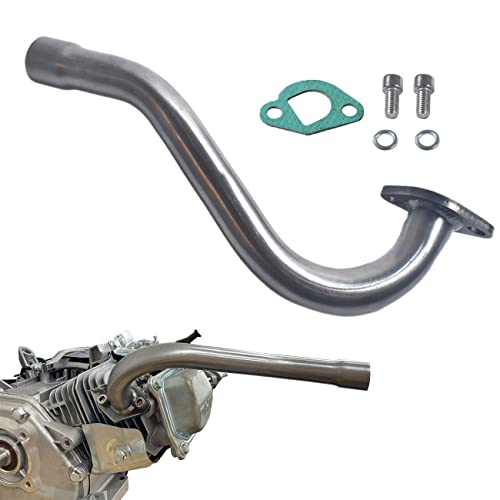 212 Exhaust Pipe for Predator 196cc 212cc GX160 Go Kart Performance Part - size: Exhaust Pipe 1