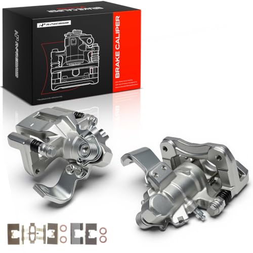 A-Premium Front Left and Right Side Disc Brake Caliper with Bracket