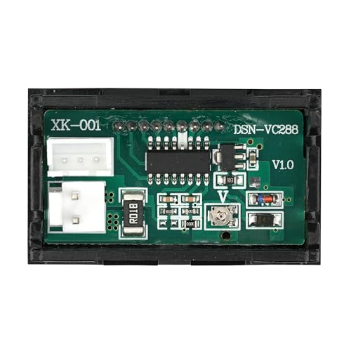 3Pcs LED Digital Ammeter Voltage Meter DC 0-100V 10A 0.28"
