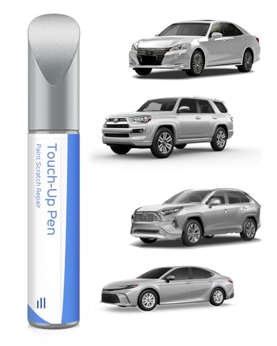 1D4 Pewter Metallic Touch Up Paint Compatible with Toyota Exact Match Chips and Nicks Touch Up - color: Pewter Metallic(1D4) compatible with 4Runner/Avalon-models/Camry-models/FJ-Cruiser/RAV4/Solara
