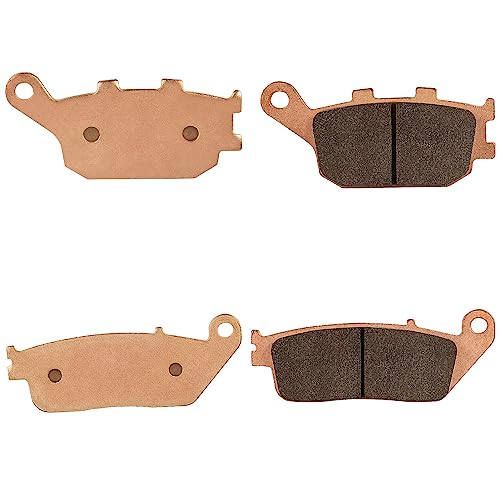 Sintered Brake Pads for Honda VTX1300 2004-2011/Shadow 1100/VT1300 CX Fury 2010-2021/VT1300 CR CS Sabre 2010-2014/VT1100C2 ACE Sabre 1995-2007 - style: Sintered Metal
