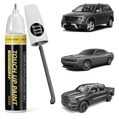(Granite Crystal (PAU/LAU) Car Touch Up Paint for Dodge Ram - color: Granite Crystal (PAU/LAU) for 2025 RAM 1500/2024 RAM 1500/2023 RAM 1500/2025 RAM 2500/2024 RAM 2500/2025 RAM 3500