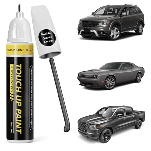 (Granite Crystal (PAU/LAU) Car Touch Up Paint for Dodge Ram - color: Granite Crystal (PAU/LAU) for 2025 RAM 1500/2024 RAM 1500/2023 RAM 1500/2025 RAM 2500/2024 RAM 2500/2025 RAM 3500