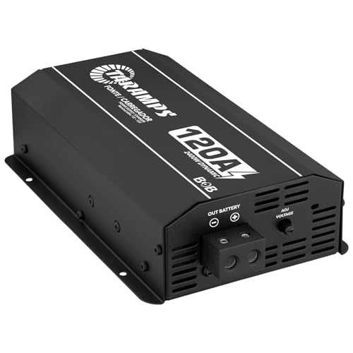 Taramps BOB 120A Power Supply & Battery Charger 12V-15V Adjustable, 120A Dynamic Output, Automatic 127V/220V Bivolt, Smart Cooler, 2000W DC Power Supply for Car Audio, Batteries & LED Systems