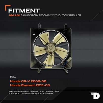 Dorman 620-232 Engine Cooling Fan Assembly