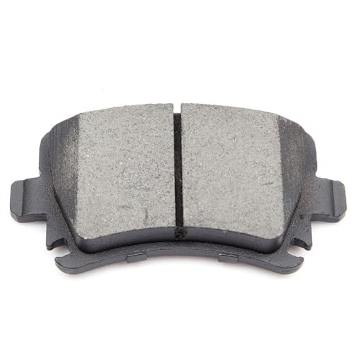 SCITOO D1319 D1108 Brake Pads Sets Front Semi-Metal & Rear Ceramic - size: Front-D1319 & Rear-D1108