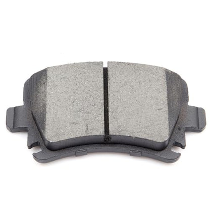 SCITOO D1319 D1108 Brake Pads Sets Front Semi-Metal & Rear Ceramic - size: Front-D1319 & Rear-D1108