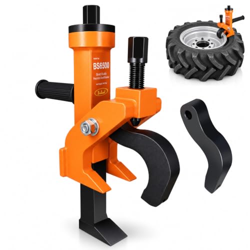 BESTOOL Pneumatic Tire Bead Breaker for Trucks, Tractors, ATVs, RVs, Orange - color: Orange