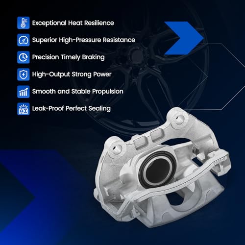 Rear Brake Caliper Assembly for Chevy SSR Trailblazer 2003-2006 - size: Rear [18-B4804 & 18-B4805]