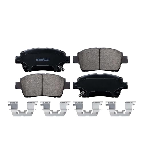 Detroit Axle - 6pc Front Brake Kit for 2012 2013 2014 2015 Scion iQ [Base] - size: 6PR63029/KIT