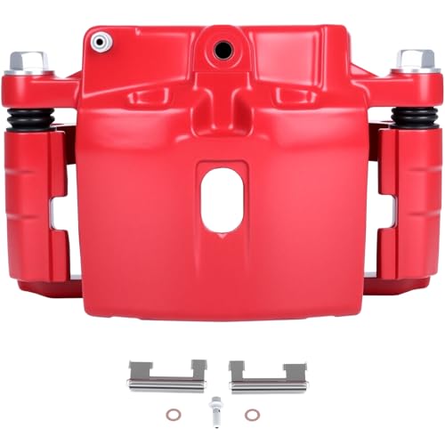 cciyu Front Left/Rear Right Disc Brake Caliper 18-B4729 With Bracket - size: Front Left[18-B4729]
