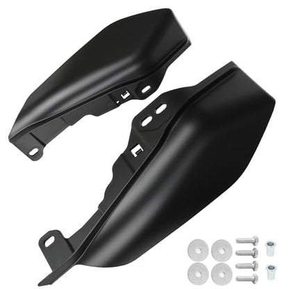 Motorcycle Mid Frame Air Deflectors Heat Shields Kits Fit for Harley Davidson Touring Street Glide Road Glide Electra Glide Road King Ultra Limited Tri Glide CVO 2009-2024 Matte Black - color: Matte Black
