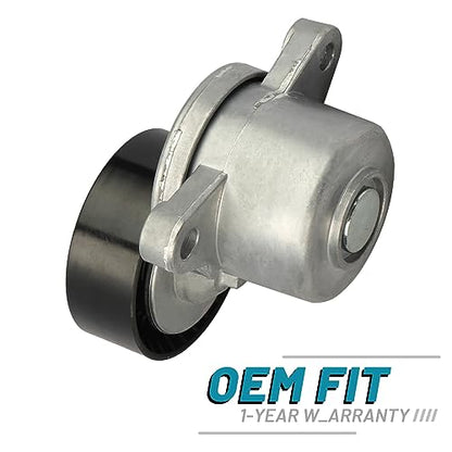 IRONTEK 3R3E6B209EE Belt Tensioner Pulley Assembly fit for Ford (2015-2017 Expedition/ 2011-2017 Mustang/ 2015-2019 Transit/ 2015-2021 Transit-150/2015-2021 Transit-250) #89655 39221 - size: 3R3E6B209EE