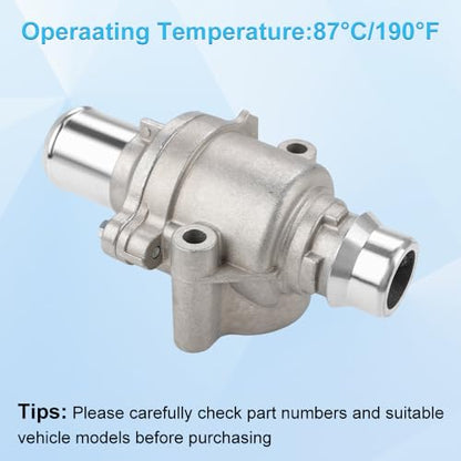 BL3Z8A586D Coolant Thermostat Compatible with Ford F150 Ford Lobo 2011-2022 - size: BL3Z8A586D