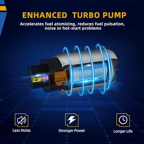 DWVO Fuel Pump Assembly for 2005-2016 Nissan Frontier 2005-2012 Pathfinder - style: For 05-16 Frontier/Pathfinder/Xterra/Equator