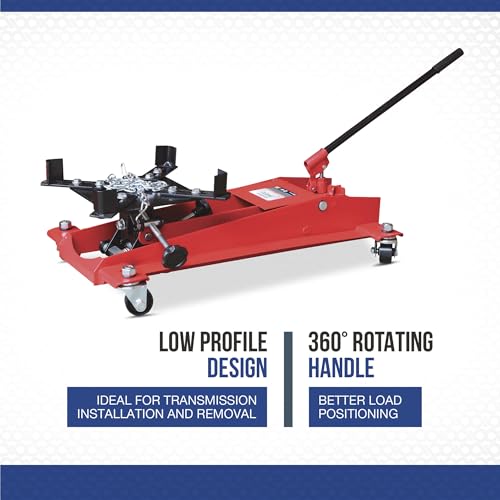 Strongway 1/2-Ton Hydraulic Low-Profile Transmission Jack