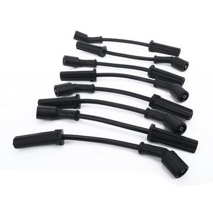 AC PERFORMANCE 9748UU High Performance Spark Plug Wire Set Black - style: 9748UU - Black