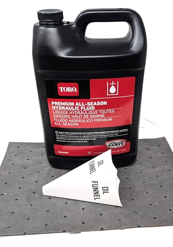 Toro Gallon 138-9459 Premium All Season Hydraulic Fluid and Funnel