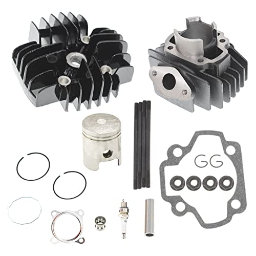 GXYWADY Engine Piston Ring Gasket Top End Kit Replacement for Yamaha PW50