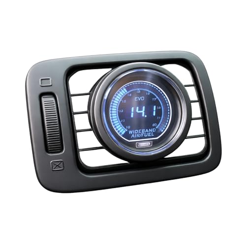 52mm Gauge Pod for 2003-2008 Subaru Forester and 2008 Impreza, Driver Side Vent Replacement, Airflow Retained, PETG Heat-Resistant, Matte Black, Quality Build for Easy Installation