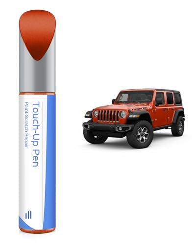 PV6/DV6 Sunburst Orange Pearl Touch Up Paint Compatible with Jeep Exact Match Chips and Nicks Touch Up - color: Sunburst Orange Pearl(PV6/DV6) Compatible with Most Models