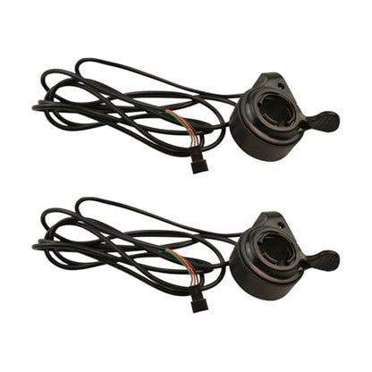 2Pcs Thumb Throttle Speed Control, 7/8inch Universal E-Bike Thumb Throttle